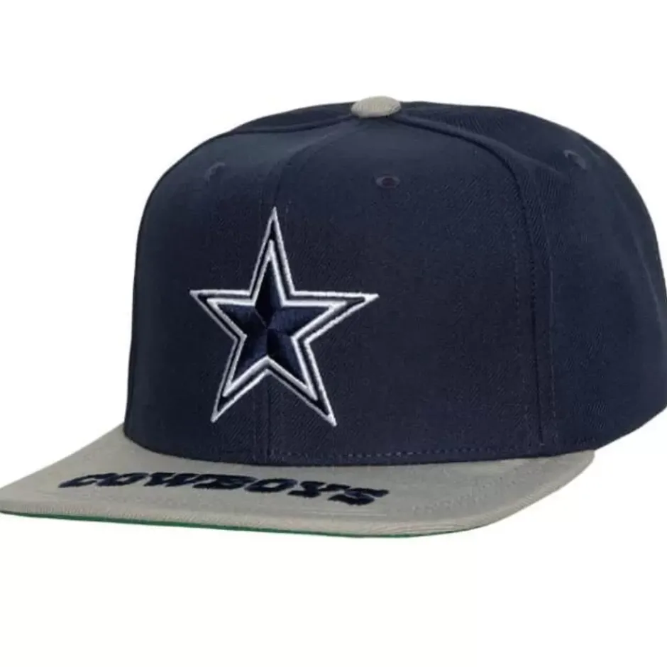 Mitchell & Ness Snapback-Logo Bill Snapback Dallas Cowboys