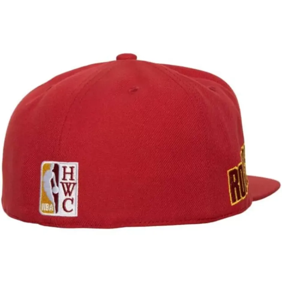 Mitchell & Ness Fitted-Logo History Fitted Hwc Houston Rockets