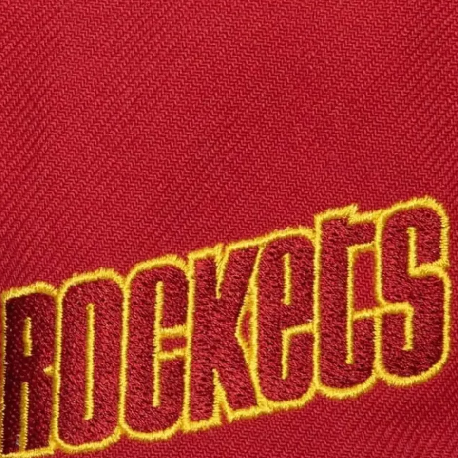 Mitchell & Ness Fitted-Logo History Fitted Hwc Houston Rockets