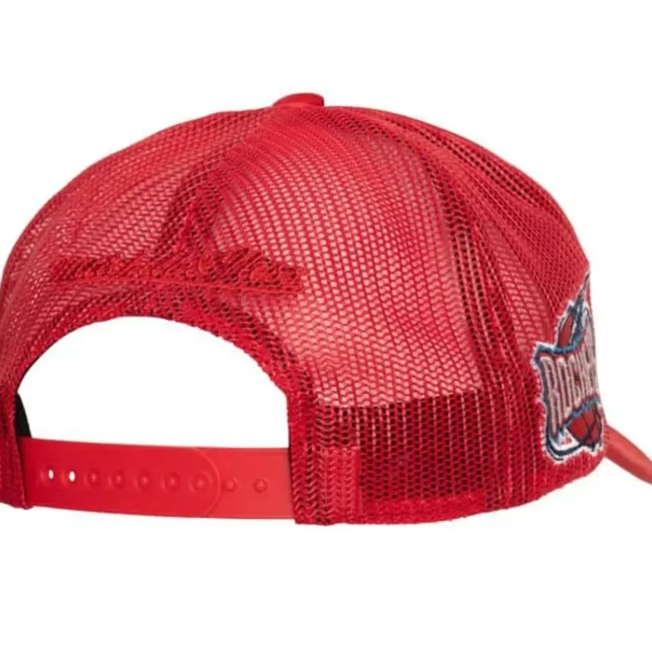Mitchell & Ness Snapback-Logo Remix Trucker Snapback Hwc Houston Rockets
