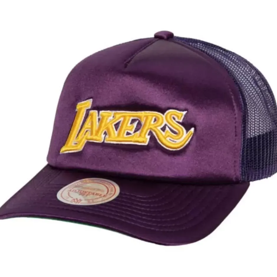 Mitchell & Ness Snapback-Logo Remix Trucker Snapback Hwc Los Angeles Lakers