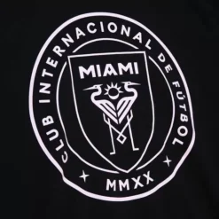 Men Mitchell & Ness T-Shirts & Tops-Logo Tee Inter Miami Cf