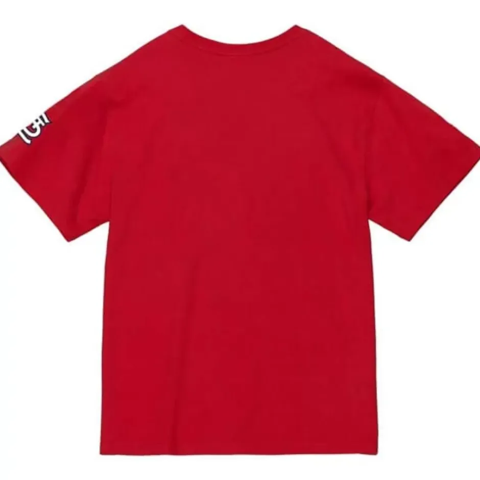 Men Mitchell & Ness T-Shirts & Tops-Logo Tee World Series 1982