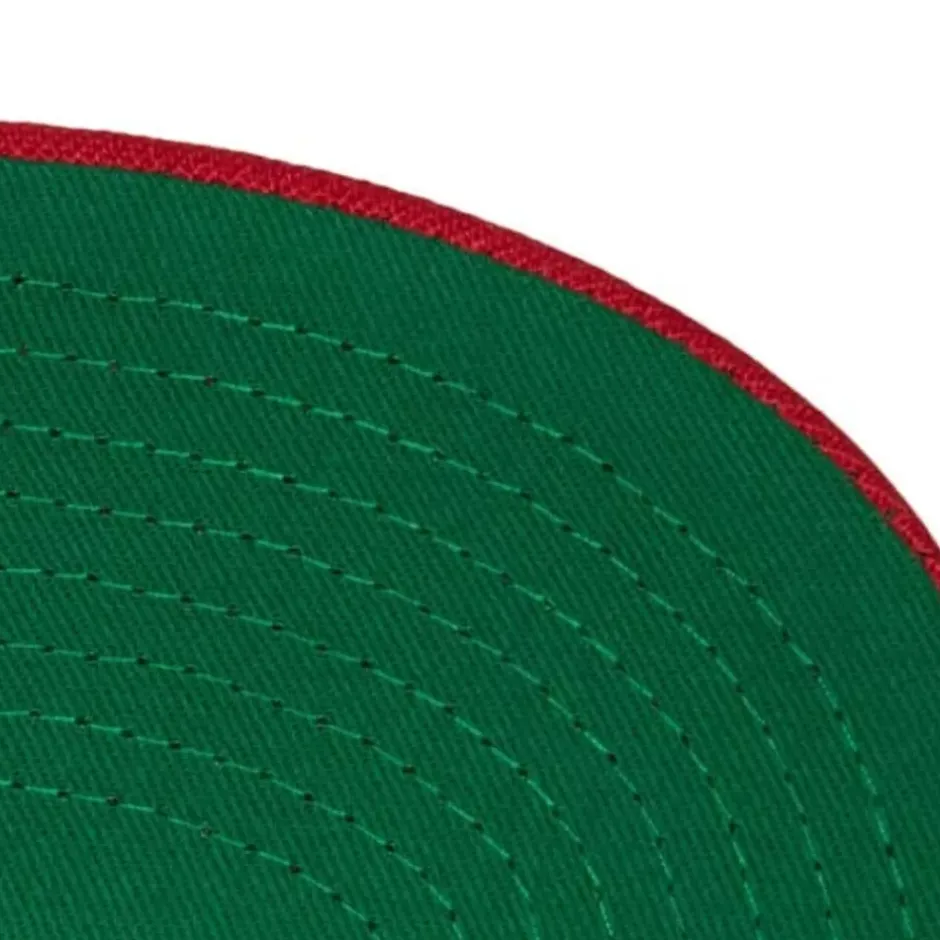 Mitchell & Ness Snapback-Low Big Face Snapback Hwc Houston Rockets