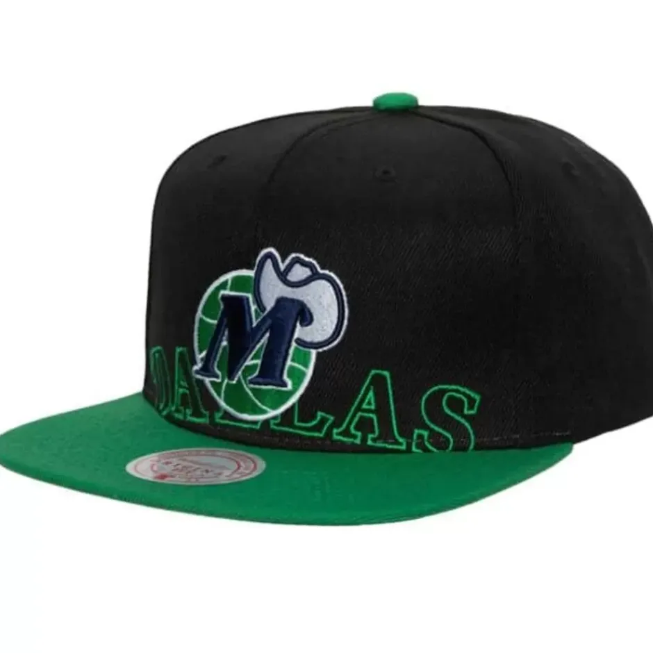 Mitchell & Ness Snapback-Low Big Face Snapback Hwc Dallas Mavericks