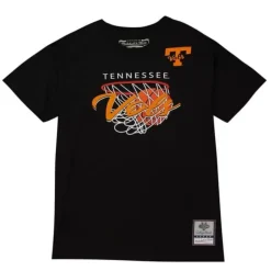 Men Mitchell & Ness T-Shirts & Tops-Madness Hoops Tee University Of Tennessee