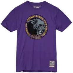 Men Mitchell & Ness T-Shirts & Tops-Mascot Circle Tee Prairie View A&M University