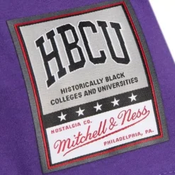 Men Mitchell & Ness T-Shirts & Tops-Mascot Circle Tee Prairie View A&M University