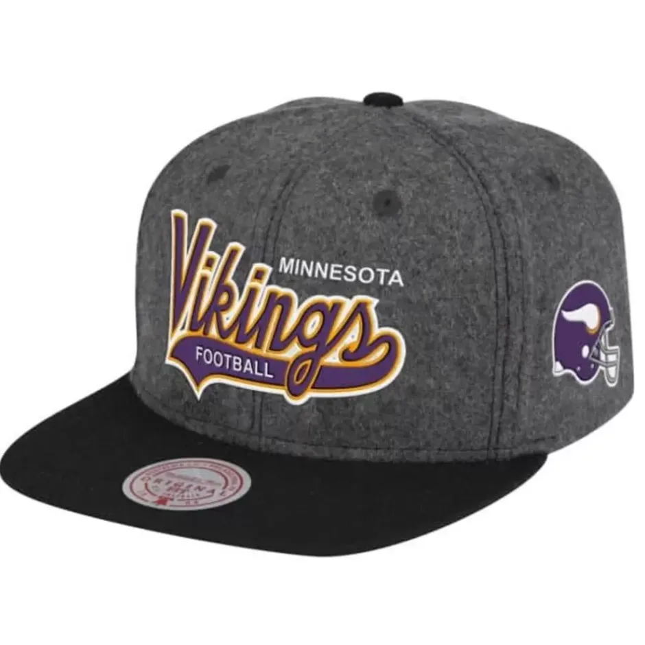Mitchell & Ness Snapback-Melton Cod Snapback Minnesota Vikings