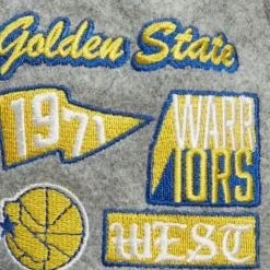 Mitchell & Ness Snapback-Melton Patch Snapback Hwc Golden State Warriors