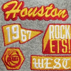Mitchell & Ness Snapback-Melton Patch Snapback Hwc Houston Rockets