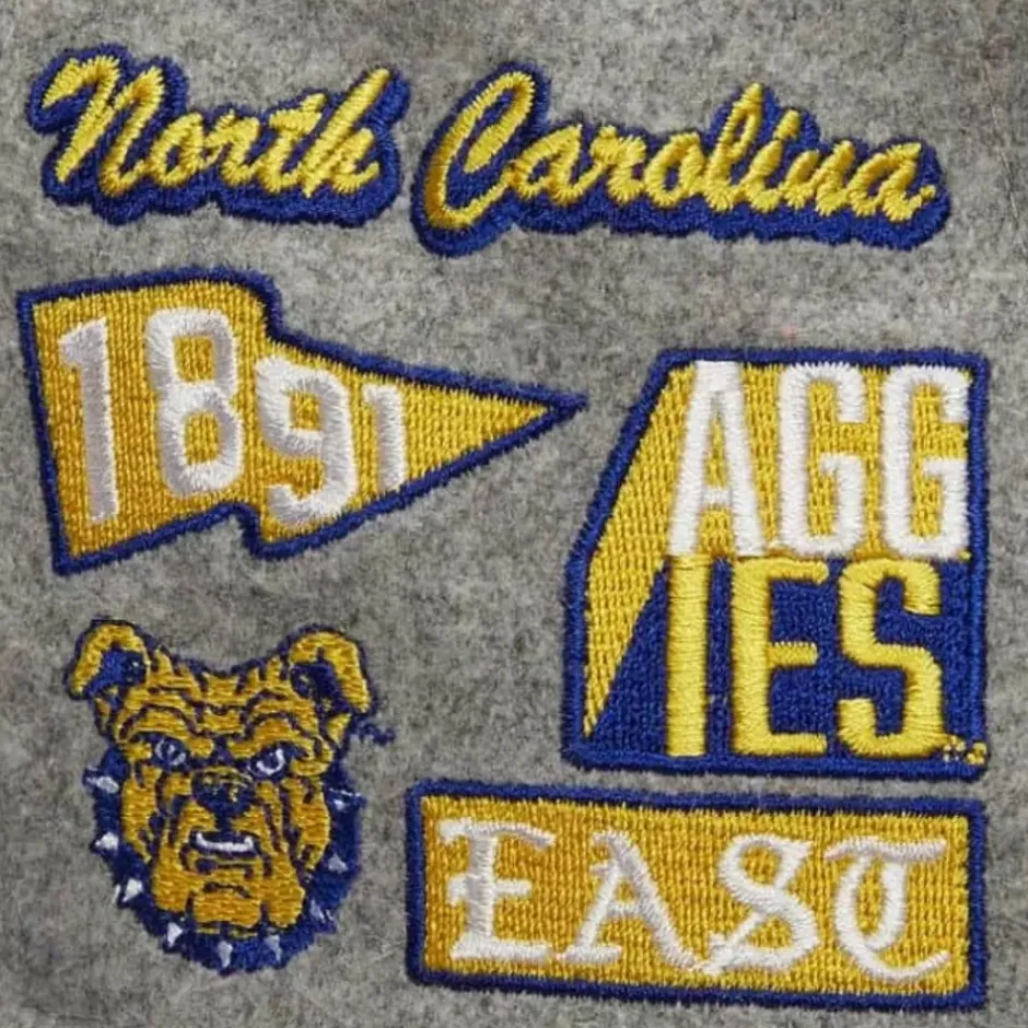 Mitchell & Ness Snapback-Melton Patch Snapback Ncaa North Carolina A&T University