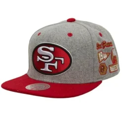 Mitchell & Ness Snapback-Melton Patch Snapback Nfl San Francisco 49Ers