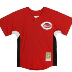 Youth Mitchell & Ness Big Kids-Mesh Bp Jersey Cincinnati Reds Ken Griffey Jr