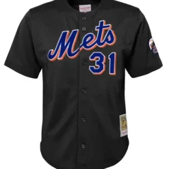Youth Mitchell & Ness Big Kids-Mesh Bp Jersey New York Mets 2000 Mike Piazza