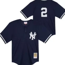 Youth Mitchell & Ness Big Kids-Mesh Bp Jersey New York Yankees 1995 Derek Jeter