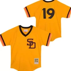 Youth Mitchell & Ness Big Kids-Mesh Bp Jersey San Diego Padres Tony Gwynn