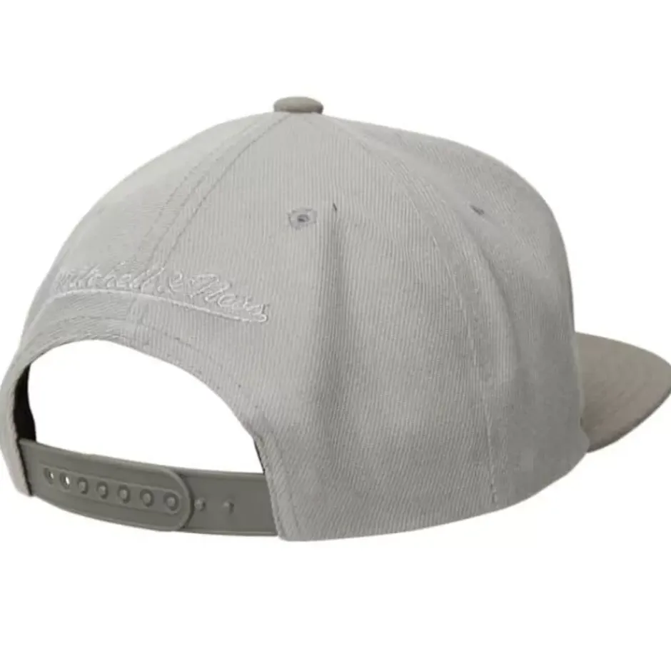 Mitchell & Ness Snapback-Metallic Grey Snapback Hwc San Antonio Spurs