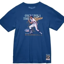 Men Mitchell & Ness T-Shirts & Tops-Mex Tee New York Mets Keith Hernandez