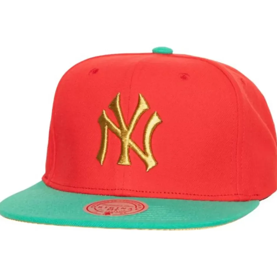 Mitchell & Ness Snapback-Mistletoe Snapback Coop New York Yankees