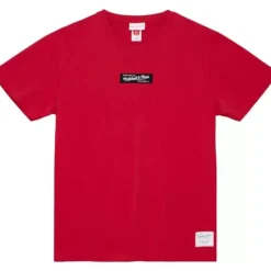 Men Mitchell & Ness T-Shirts & Tops-Box Logo Tee