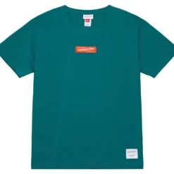 Men Mitchell & Ness T-Shirts & Tops-Box Logo Tee