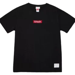 Men Mitchell & Ness T-Shirts & Tops-Box Logo Tee