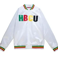 Men Mitchell & Ness Jackets & Outerwear-Hbcu Lightweight Satin Jacket