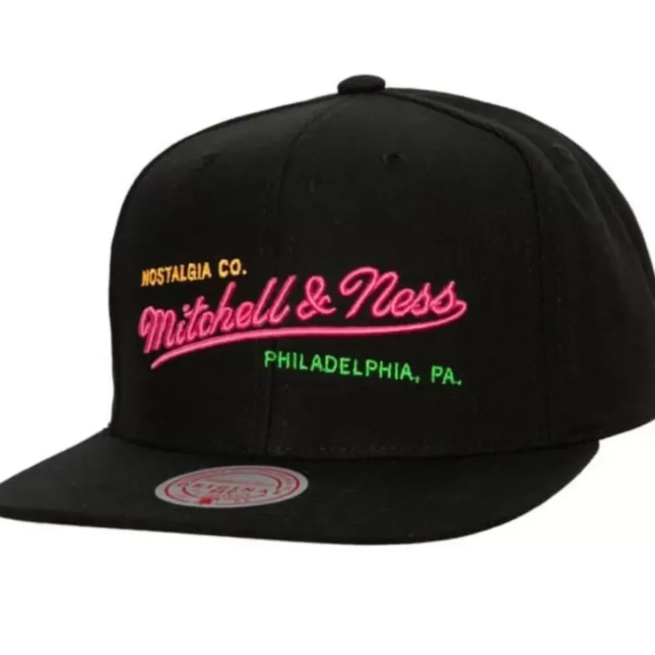 Mitchell & Ness Snapback-Neon Tropical Snapback
