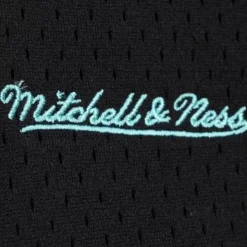 Men Mitchell & Ness T-Shirts & Tops-Stamped Button Front Mesh Bp