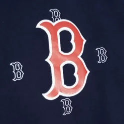 Men Mitchell & Ness Hoodies & Sweatshirts-Mlb Repeat Hoody Boston Red Sox