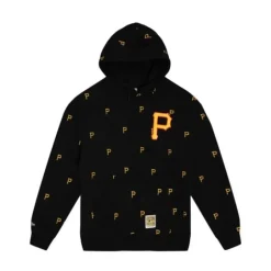 Men Mitchell & Ness Hoodies & Sweatshirts-Mlb Repeat Hoody Pittsburgh Pirates