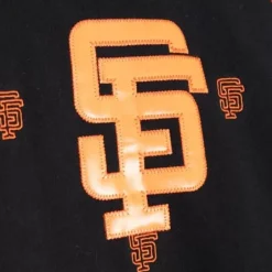 Men Mitchell & Ness Hoodies & Sweatshirts-Mlb Repeat Hoody San Francisco Giants