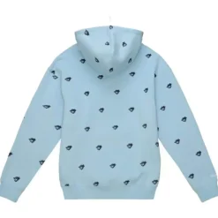 Men Mitchell & Ness Hoodies & Sweatshirts-Mlb Repeat Hoody Toronto Blue Jays