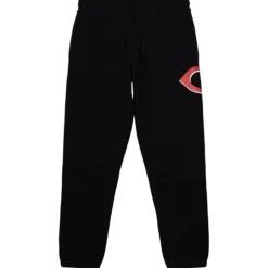 Men Mitchell & Ness Pants-Mlb Repeat Sweatpants Cincinnati Reds