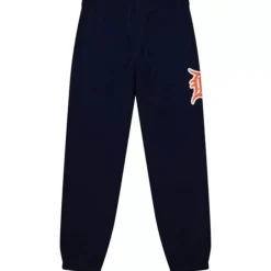Men Mitchell & Ness Pants-Mlb Repeat Sweatpants Detroit Tigers