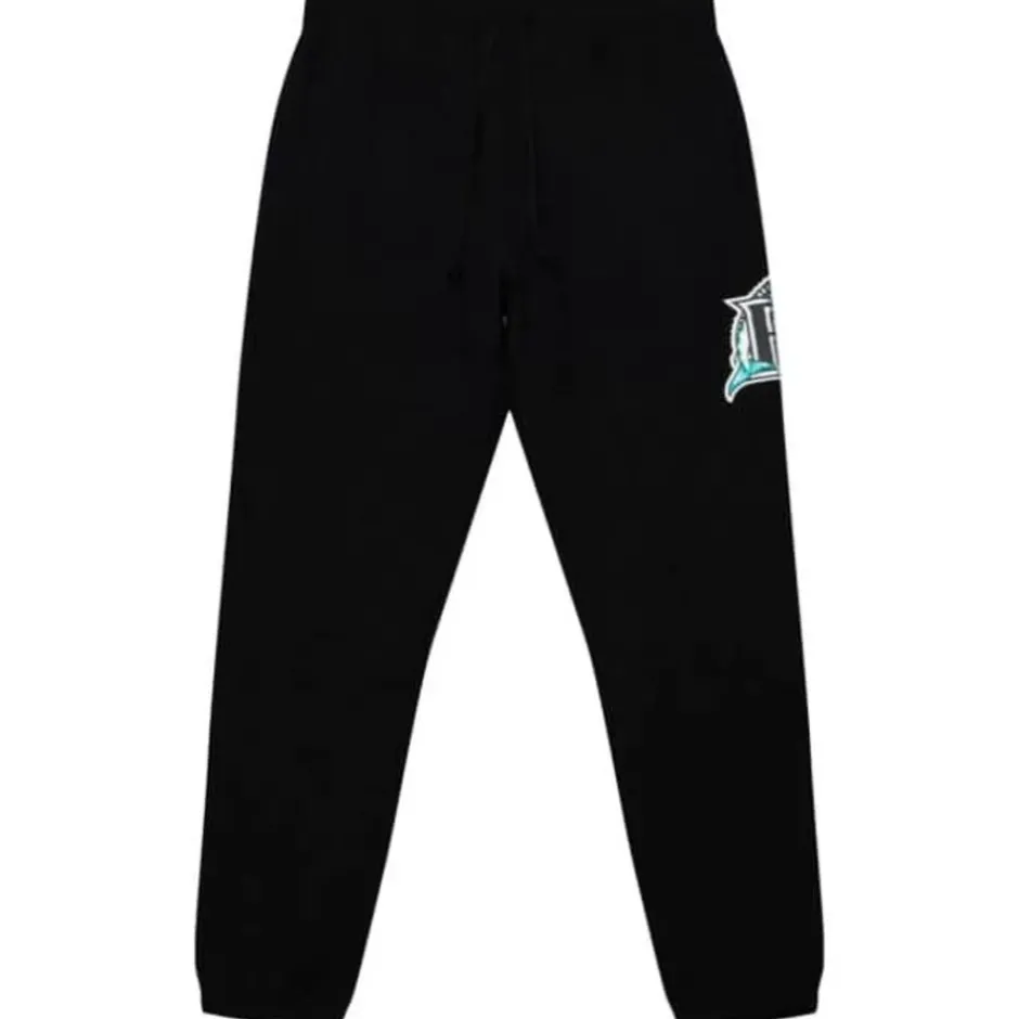 Men Mitchell & Ness Pants-Mlb Repeat Sweatpants Miami Marlins