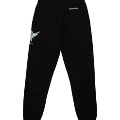 Men Mitchell & Ness Pants-Mlb Repeat Sweatpants Miami Marlins