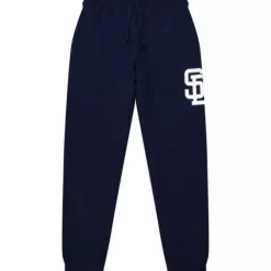 Men Mitchell & Ness Pants-Mlb Repeat Sweatpants San Diego Padres