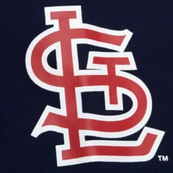 Men Mitchell & Ness Pants-Mlb Repeat Sweatpants St. Louis Cardinals