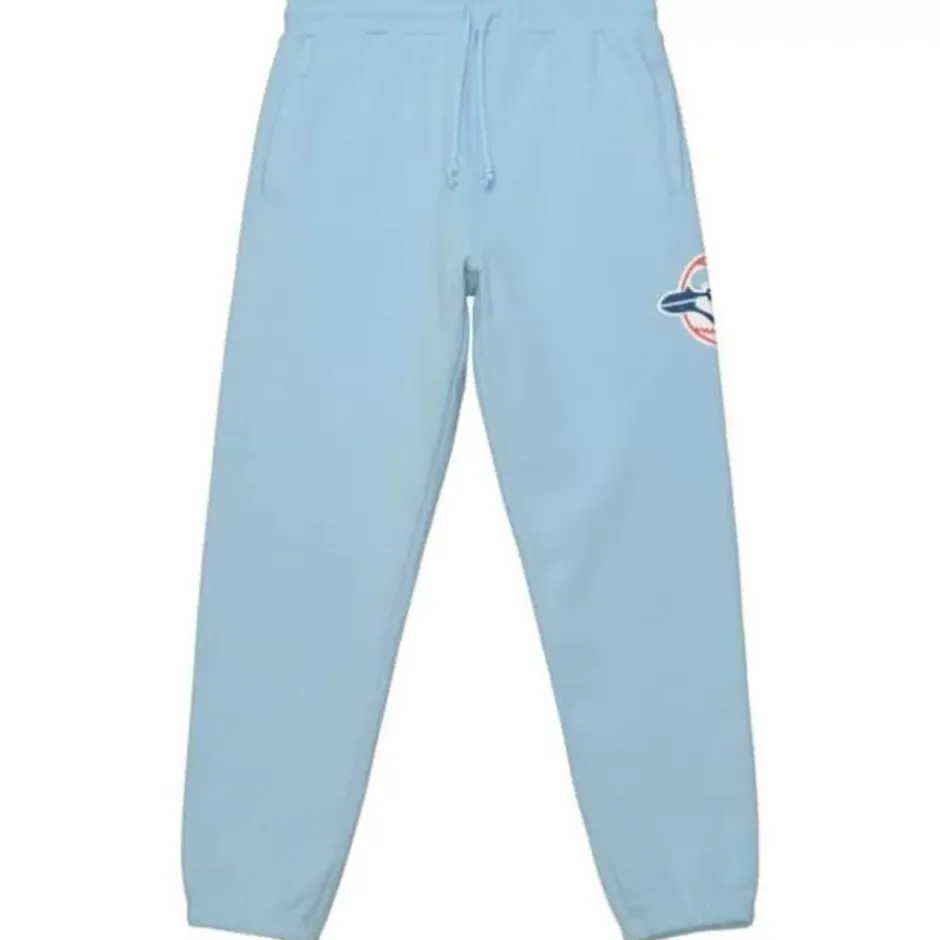 Men Mitchell & Ness Pants-Mlb Repeat Sweatpants Toronto Blue Jays