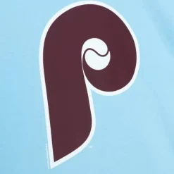 Men Mitchell & Ness T-Shirts & Tops-Mlb Traditional Tee Phillies