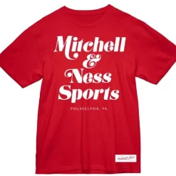 Men Mitchell & Ness T-Shirts & Tops-M&N Branded Sports Tee