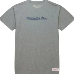 Men Mitchell & Ness T-Shirts & Tops-M&N Double M Tee