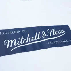 Men Mitchell & Ness T-Shirts & Tops-M&N Label Tee