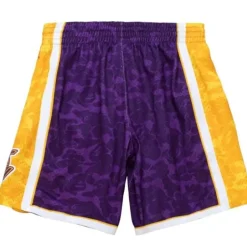 Men Mitchell & Ness Shorts-M&N X Bape Los Angeles Lakers Shorts