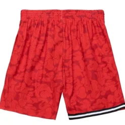 Men Mitchell & Ness Shorts-M&N X Bape Miami Heat Shorts