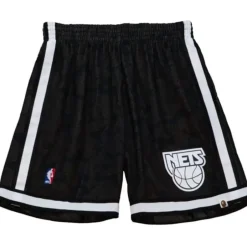 Men Mitchell & Ness Shorts-M&N X Bape New Jersey Nets Shorts