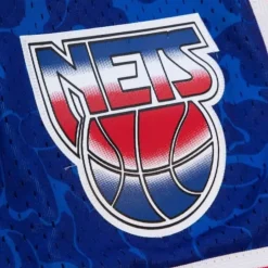 Men Mitchell & Ness Shorts-M&N X Bape New Jersey Nets Shorts