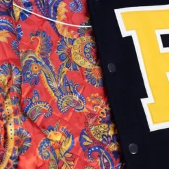 Men Mitchell & Ness Jackets & Outerwear-M&N X Bel-Air Varsity Jacket